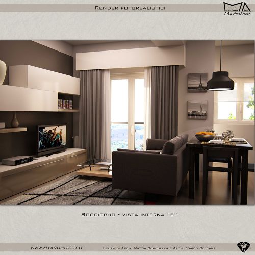 Archisio - Mc Rendering Solution - Progetto creazione ampio open-space flessibile e maggiormente fruibile