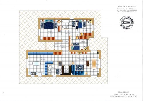 Archisio - Catia Montebove - Progetto Villa singola