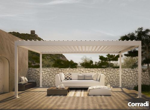 Archisio - Fortezza Porte E Finestre - Progetto Pergola bioclimatica