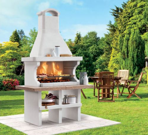 Archisio - Arte Fuoco - Progetto Barbecue a legna