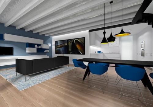 Archisio - Dario Poles - Progetto Interior design villetta a lignano