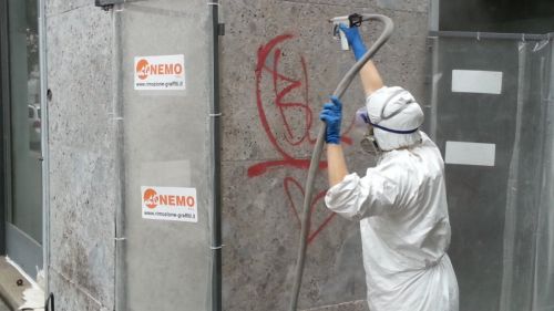 Archisio - Nemo srl - Progetto Rimozione graffiti