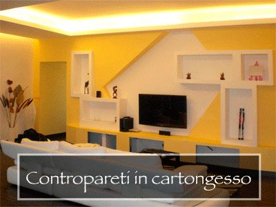 Archisio - Cartongesso Design - Progetto Contropareti in cartongesso