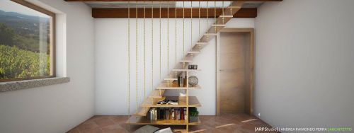 Archisio - Andrea Perra - Progetto Bonu staircase