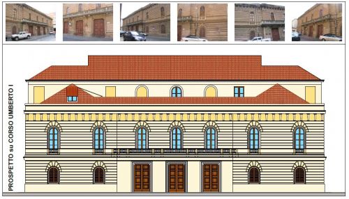 Archisio - Tiziana Decaria - Progetto Palazzo gagliardide riso riqualificazione piano terra