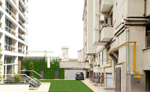 Archisio - Lamuraingegneria Cantiere - Progetto Intervento residenziale 16 appartamenti e 24 box