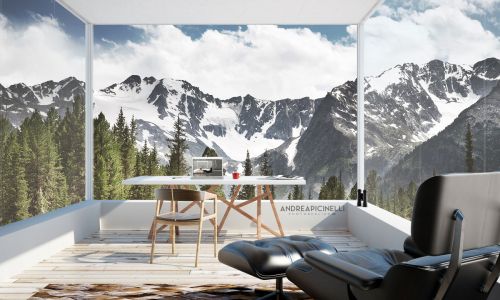 Archisio - Andrea Picinelli - Progetto Mountain office