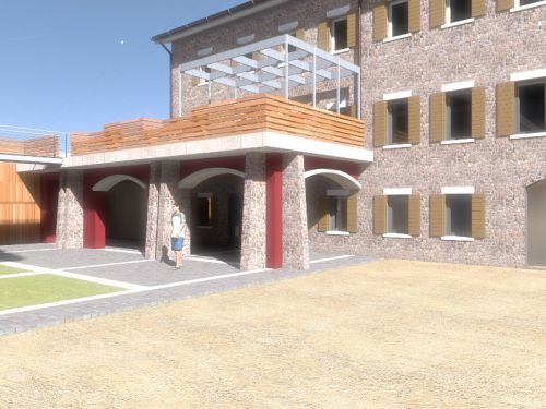 Archisio - Area Progetto - Progetto Ristrutturazione e demolizione parziale di un edificio a destinazione residenziale e vani accessori