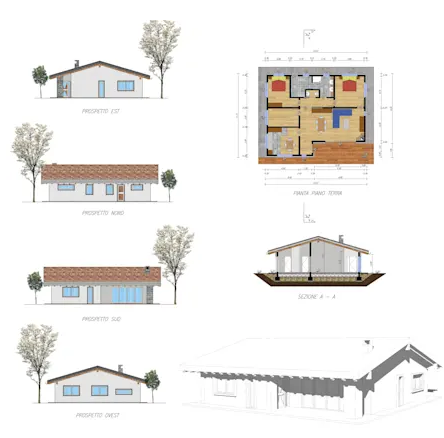 Archisio - Trp Studio Progettazione - Progetto Residenza unifamiliare