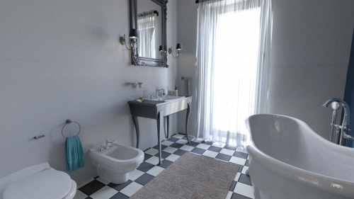 Archisio - Conversano Valentina - Progetto Bagno barocco