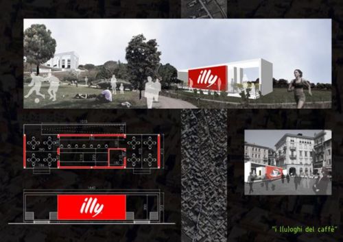 Archisio - Simone Coni - Progetto Chiosco illy