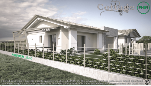 Archisio - Studiop09 - Progetto Villa cottage