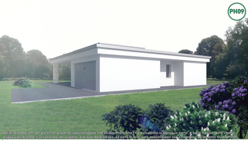 Archisio - Studio Di Progettazione Ph09 - Progetto Villetta minimal