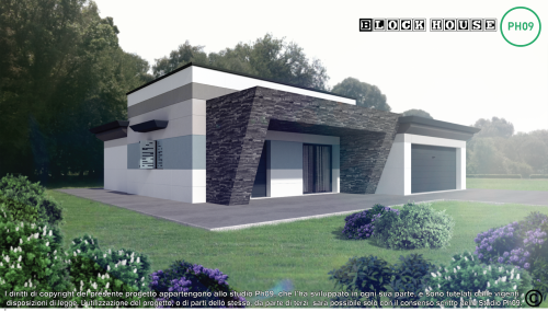 Archisio - Studio Di Progettazione Ph09 - Progetto Villa block house