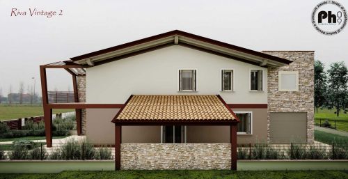 Archisio - Studio Di Progettazione Ph09 - Progetto Quadrifamiliare riva 2