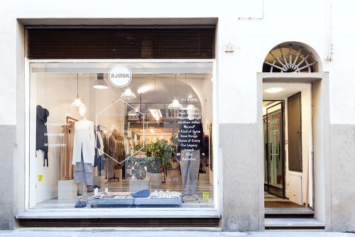 Archisio - Giacomo Ciolfi - Progetto Bjork - an indipendent store in florence