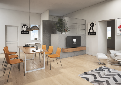 Archisio - 3dcanva - Progetto Progettazione salotti