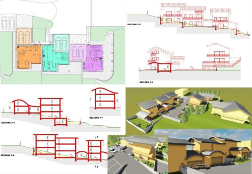 Archisio - Alessandro Costa Frola - Progetto Complesso residenziale