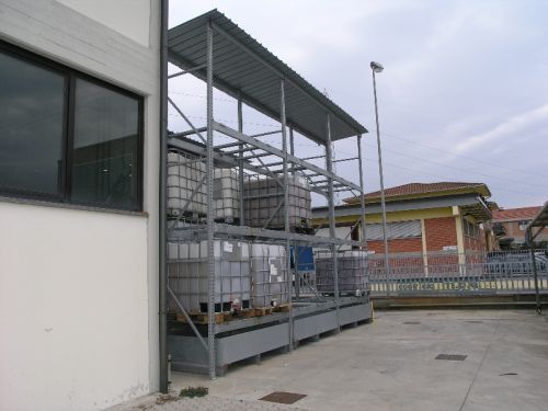 Archisio - Castellani srl - Progetto Scaffalature metalliche industriali portapallets