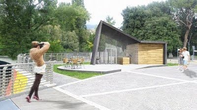 Archisio - Ary Lab - Progetto Chiosco-bar a terni