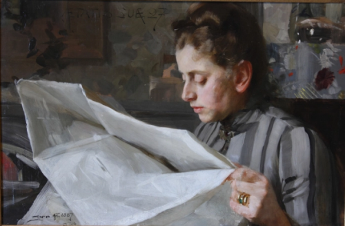 Archisio - Valentina Sforzini - Progetto Copiando il maestro anders zorn