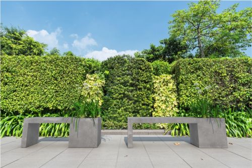 Archisio - D Materials - Progetto Regular bench-planter