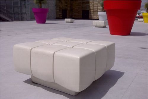 Archisio - D Materials - Progetto Soft seat bench