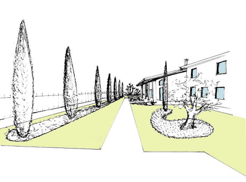 Archisio - Lugo Architettura Del Paesaggio - Progetto Sketches