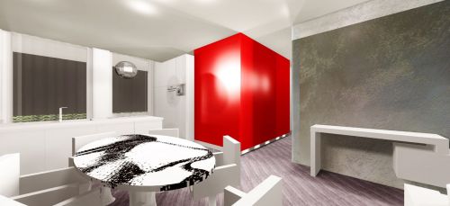 Archisio - Romindesign - Progetto Bianco-nero-rosso