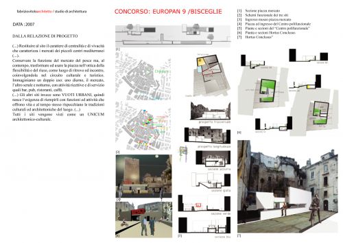 Archisio - Fabrizio Vitolo - Progetto Europan 9