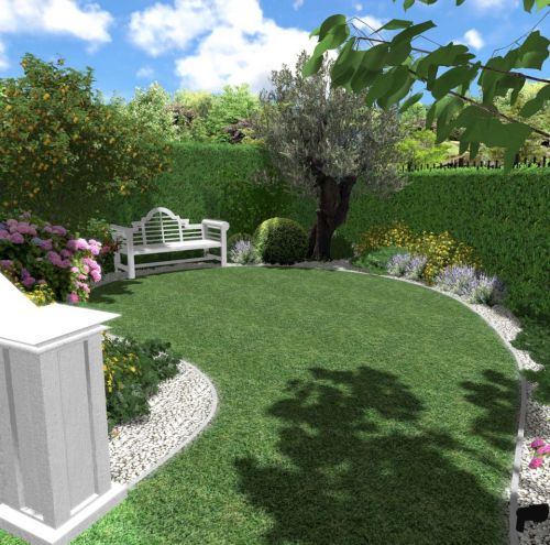 Archisio - Architetto Del Paesaggio Designer Del Verde - Progetto Giardino privato 3