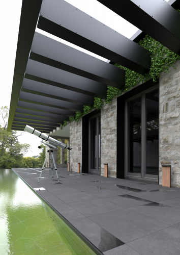 Archisio - Larender - Progetto Esterno villa