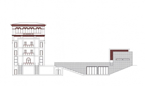 Archisio - Franco Stagni - Progetto 1997 - recupero ed ampliamento villa clemente