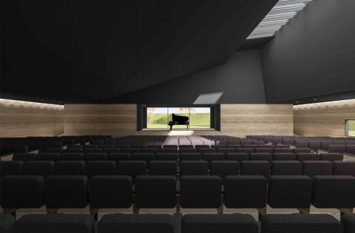 Archisio - Didon Comacchio Architects - Progetto Aula magna temporanea