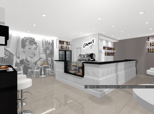 Archisio - Sara Giuliani - Progetto Bar white lady