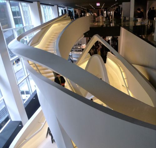 Archisio - Roberto Rossi - Progetto Scale per interni - fuksas e armani - new york