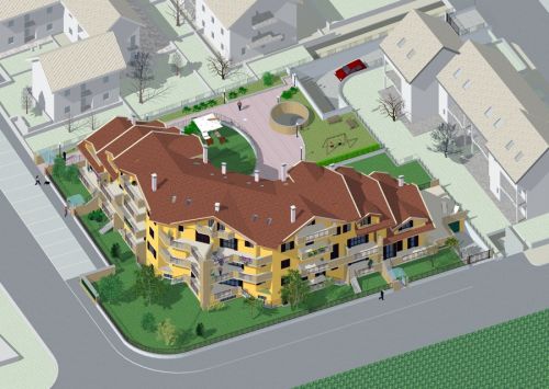 Archisio - Alessandro Cirillo - Progetto Render nuovo edificio residenziale