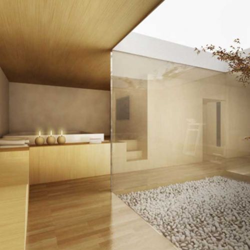 Archisio - Clab Architettura - Progetto Wellness room residenza privata