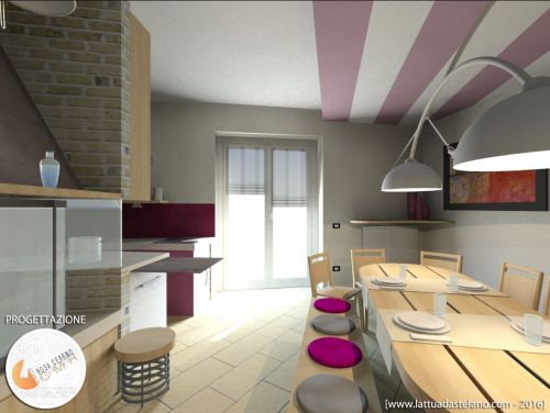 Archisio - Modellazioni 3d E Rendering Di Lattuada Stefano - Progetto Render dinterni