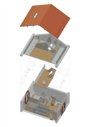 Archisio - Modellazioni 3d E Rendering Di Lattuada Stefano - Progetto Spaccati ed esplosi