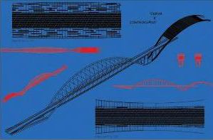 Archisio - Pstudio - Progetto Due ponti pedonali sul tevere