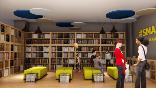 Archisio - Luca Gheghi - Progetto Progetto per un corner library