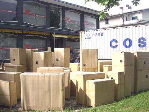 Archisio - Latitudini Mobili - Progetto Il deballage del container