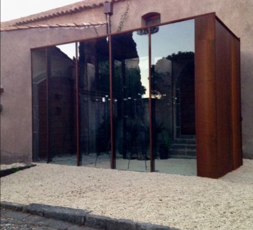 Archisio - Alfio Carmelo Lombardo - Progetto Structure with steel corten panels in catania