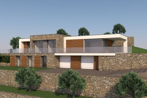 Archisio - Architetto Roberto Ferraro - Progetto Villa unifamiliare contemporanea