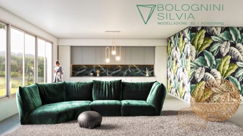 Archisio - Bolognini Silvia - Progetto Proposta living in verde