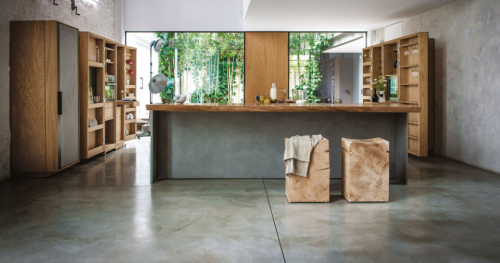 Archisio - Bclegno - Progetto Cucine bioarchitettura