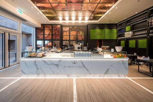 Archisio - Flli Groppo srl - Progetto Re nero caff - bar