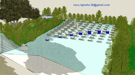 Archisio - Luca Righetto - Progetto Progettazione giardini Outdoor art gallery