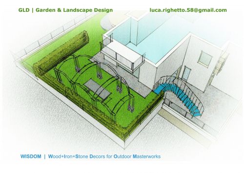 Archisio - Luca Righetto - Progetto Progettazione giardini varese busto arsizio Cinque in uno